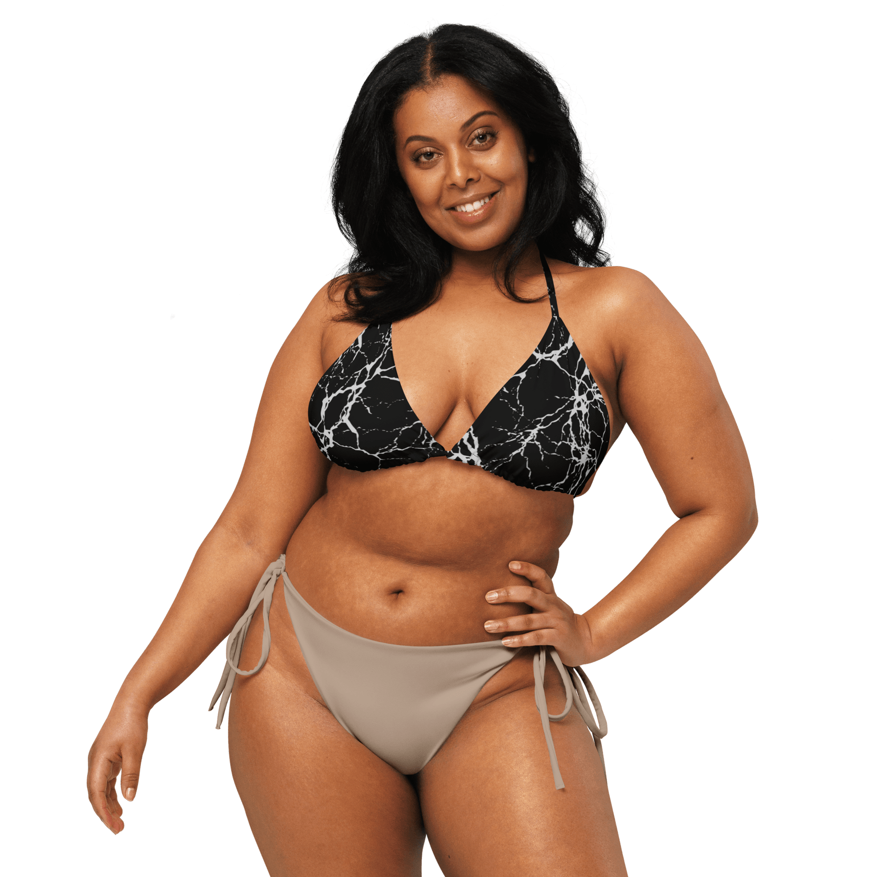 Static Veins String Bikini Top - Goth Cloth Co.7385325_16564