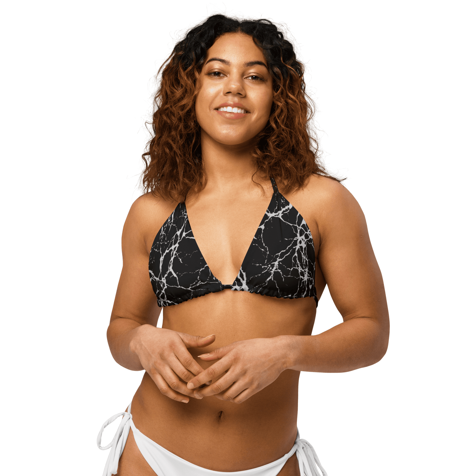 Static Veins String Bikini Top - Goth Cloth Co.7385325_16564