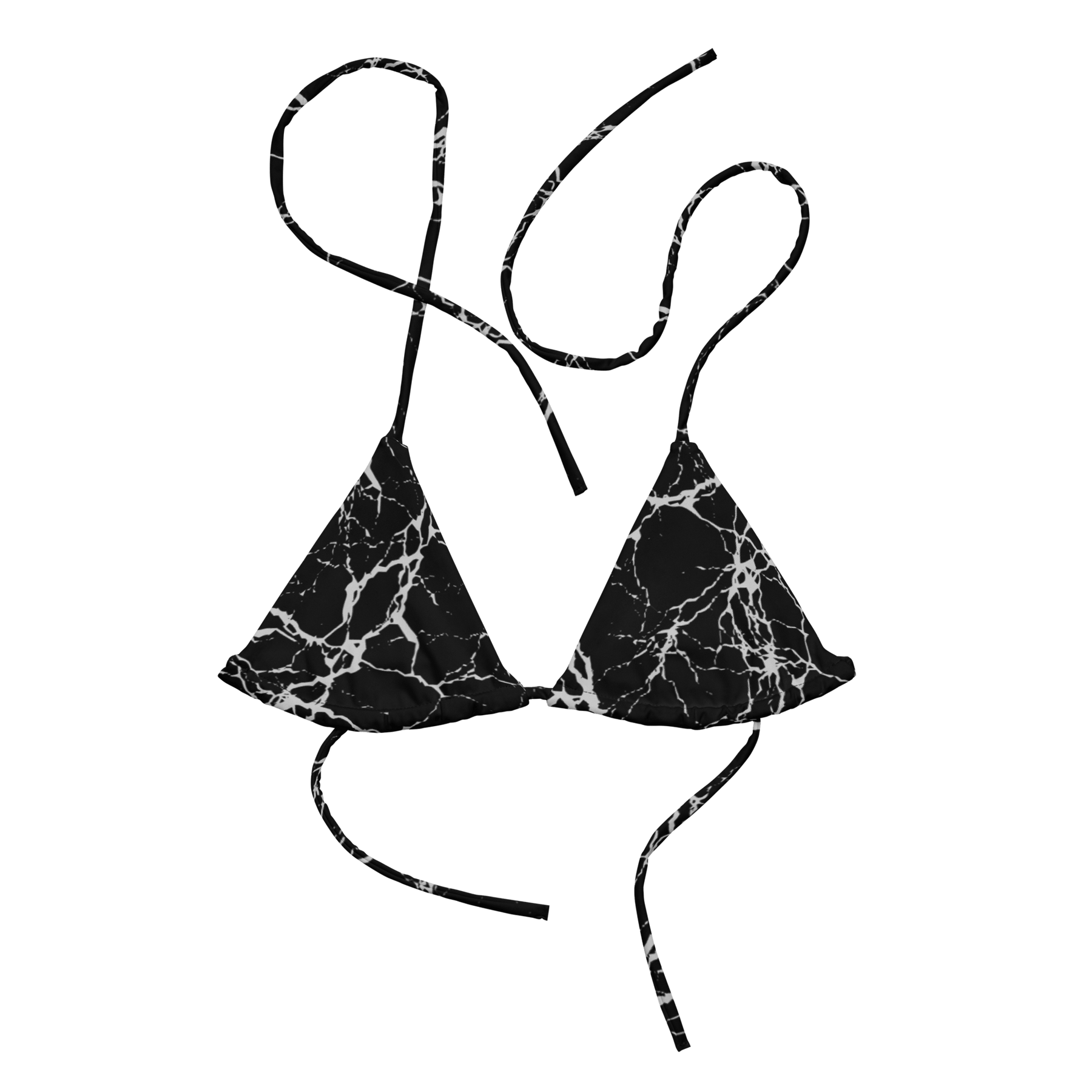 Static Veins String Bikini Top - Goth Cloth Co.7385325_16564