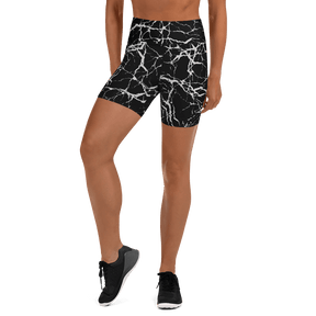 Static Veins Yoga Shorts - Goth Cloth Co.6875808_9079