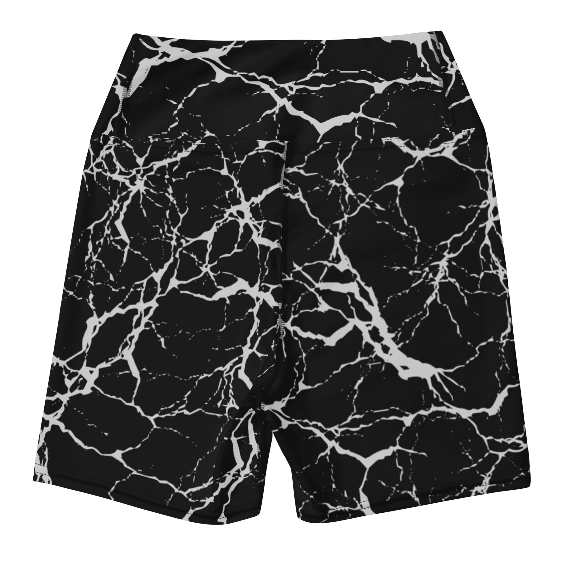 Static Veins Yoga Shorts - Goth Cloth Co.6875808_9079