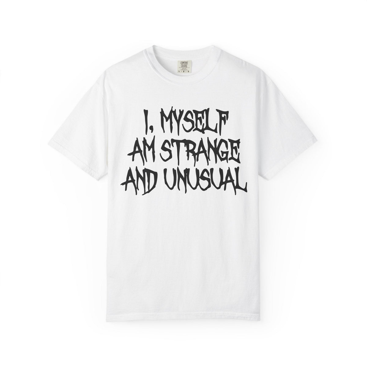 Strange and Unusual Comfy Tee - Goth Cloth Co.T-Shirt25674921141410873226