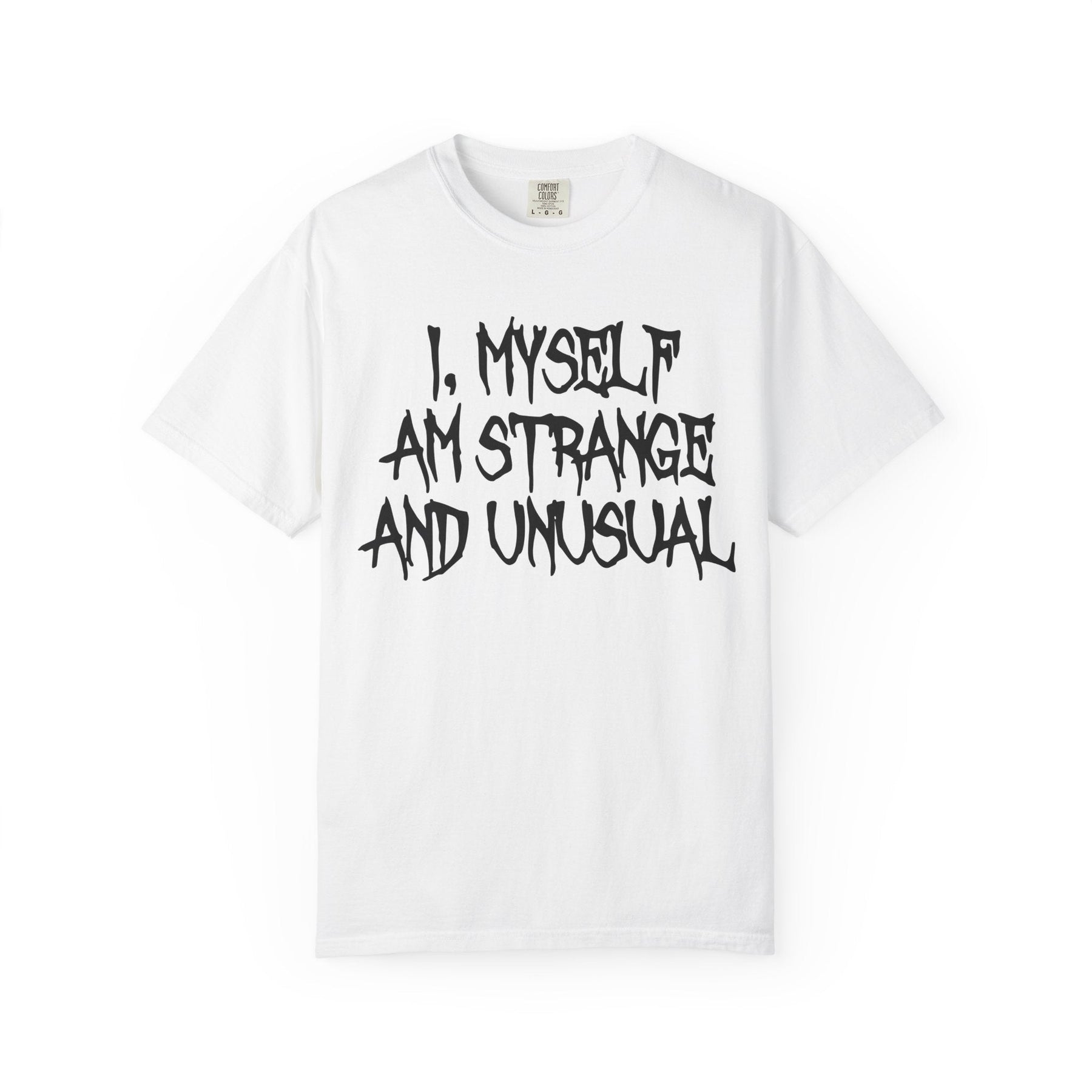 Strange and Unusual Comfy Tee - Goth Cloth Co.T-Shirt25674921141410873226