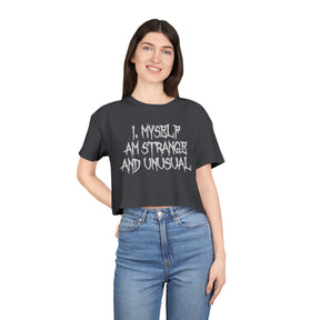Strange and Unusual Crop Top - Goth Cloth Co.T-Shirt11063760839909846667