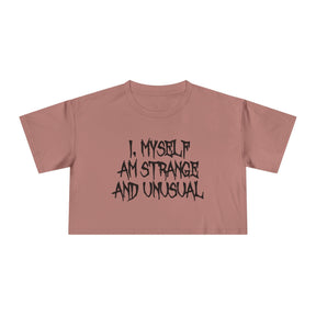 Strange and Unusual Crop Top - Goth Cloth Co.T-Shirt11063760839909846667