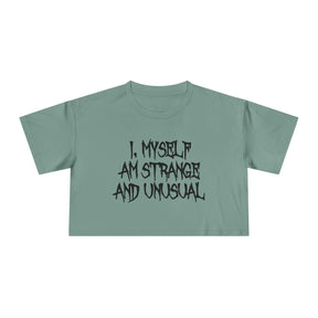 Strange and Unusual Crop Top - Goth Cloth Co.T-Shirt16515827279769849737