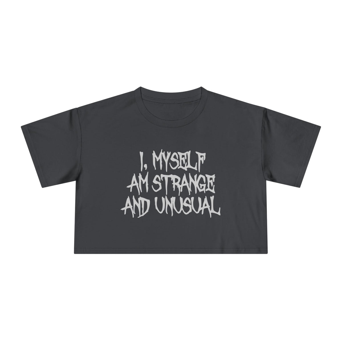 Strange and Unusual Crop Top - Goth Cloth Co.T-Shirt22019112371576536463