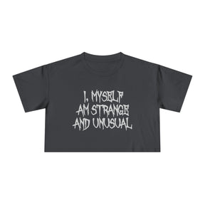 Strange and Unusual Crop Top - Goth Cloth Co.T-Shirt22019112371576536463