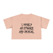 Strange and Unusual Crop Top - Goth Cloth Co.T-Shirt22356338768478116095