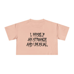 Strange and Unusual Crop Top - Goth Cloth Co.T-Shirt22356338768478116095