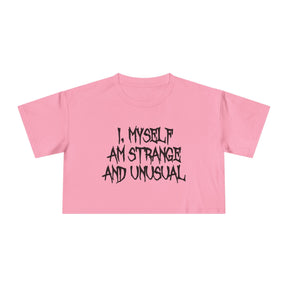 Strange and Unusual Crop Top - Goth Cloth Co.T-Shirt29754466438414643664