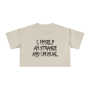 Strange and Unusual Crop Top - Goth Cloth Co.T-Shirt31755718471692170708
