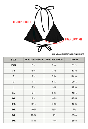 Acid Dreams String Bikini Top