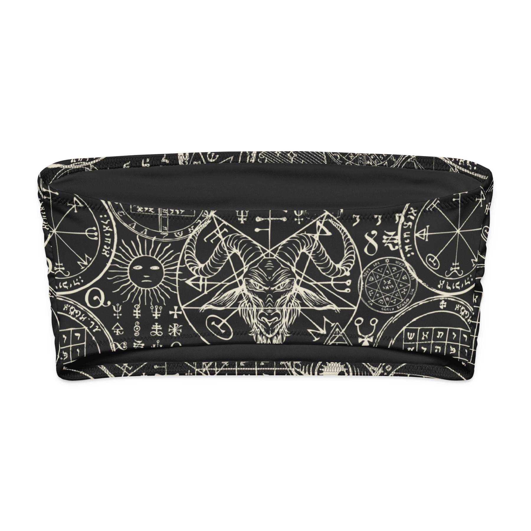 Summoning Spirits Bandeau Bikini Top - Goth Cloth Co.5823576_22682
