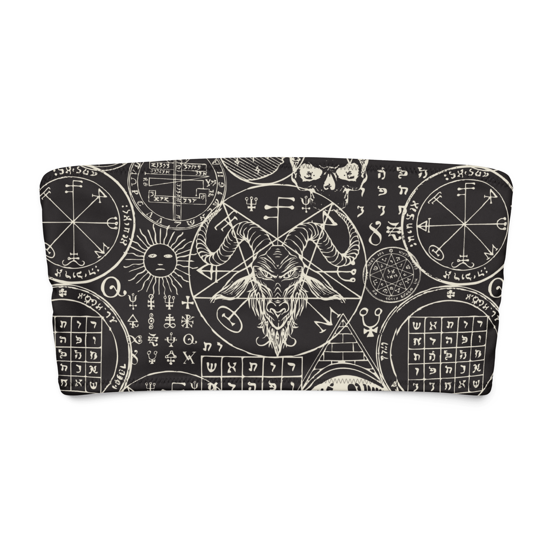 Summoning Spirits Bandeau Bikini Top - Goth Cloth Co.5823576_22682