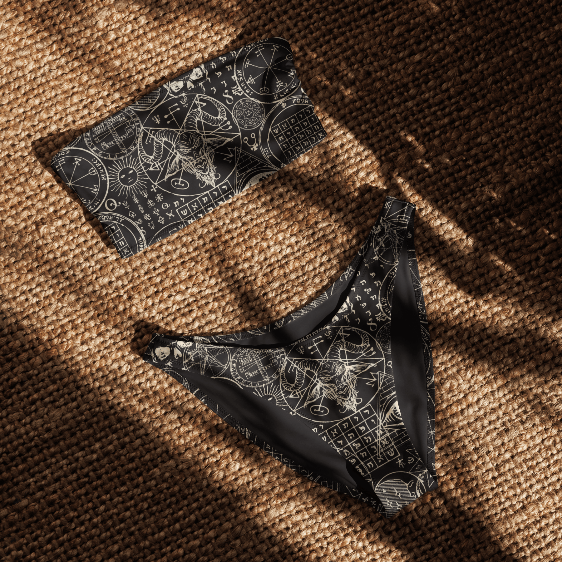 Summoning Spirits Bandeau Bikini Top - Goth Cloth Co.5823576_22682