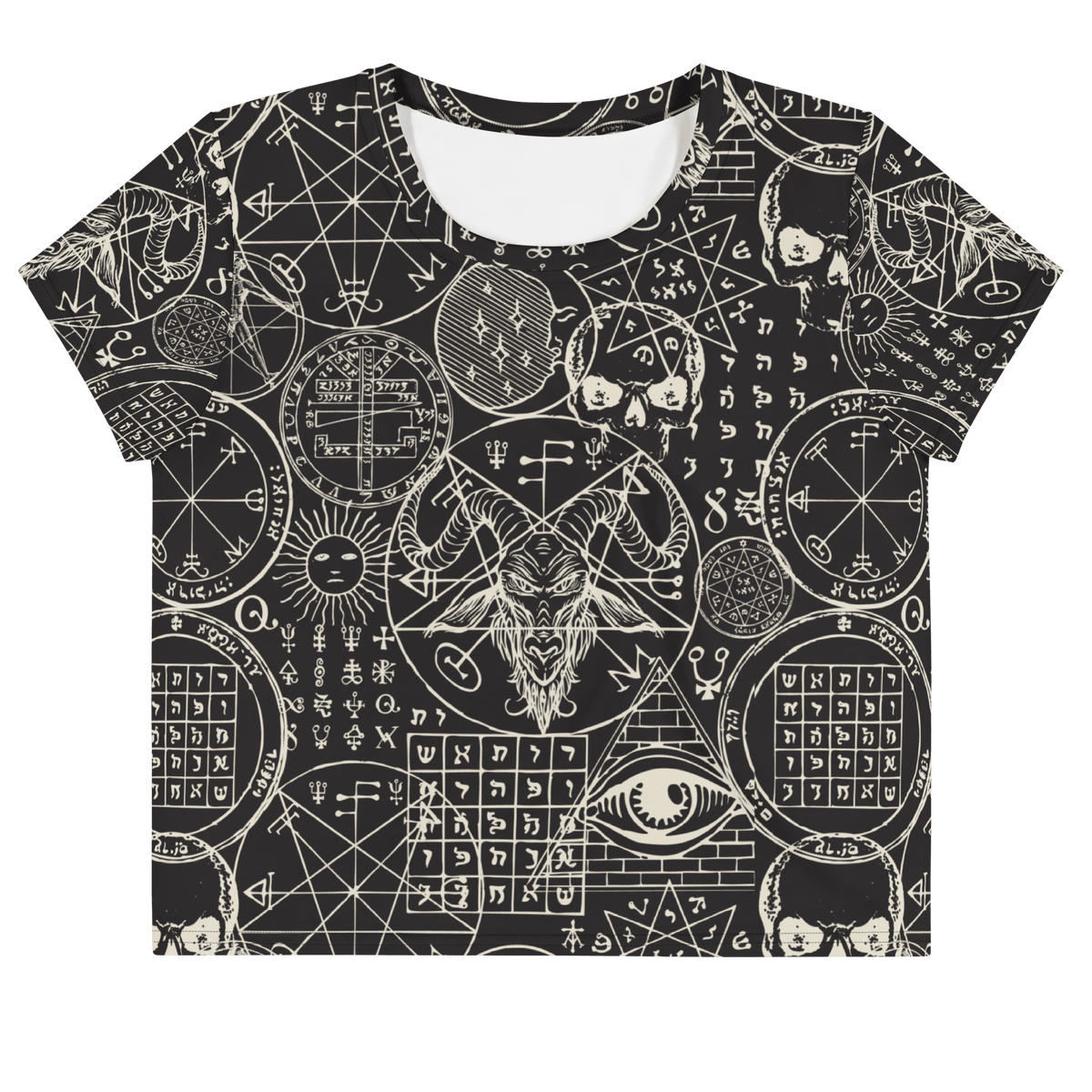 Summoning Spirits Crop Top - Goth Cloth Co.3959628_9340