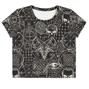 Summoning Spirits Crop Top - Goth Cloth Co.3959628_9340