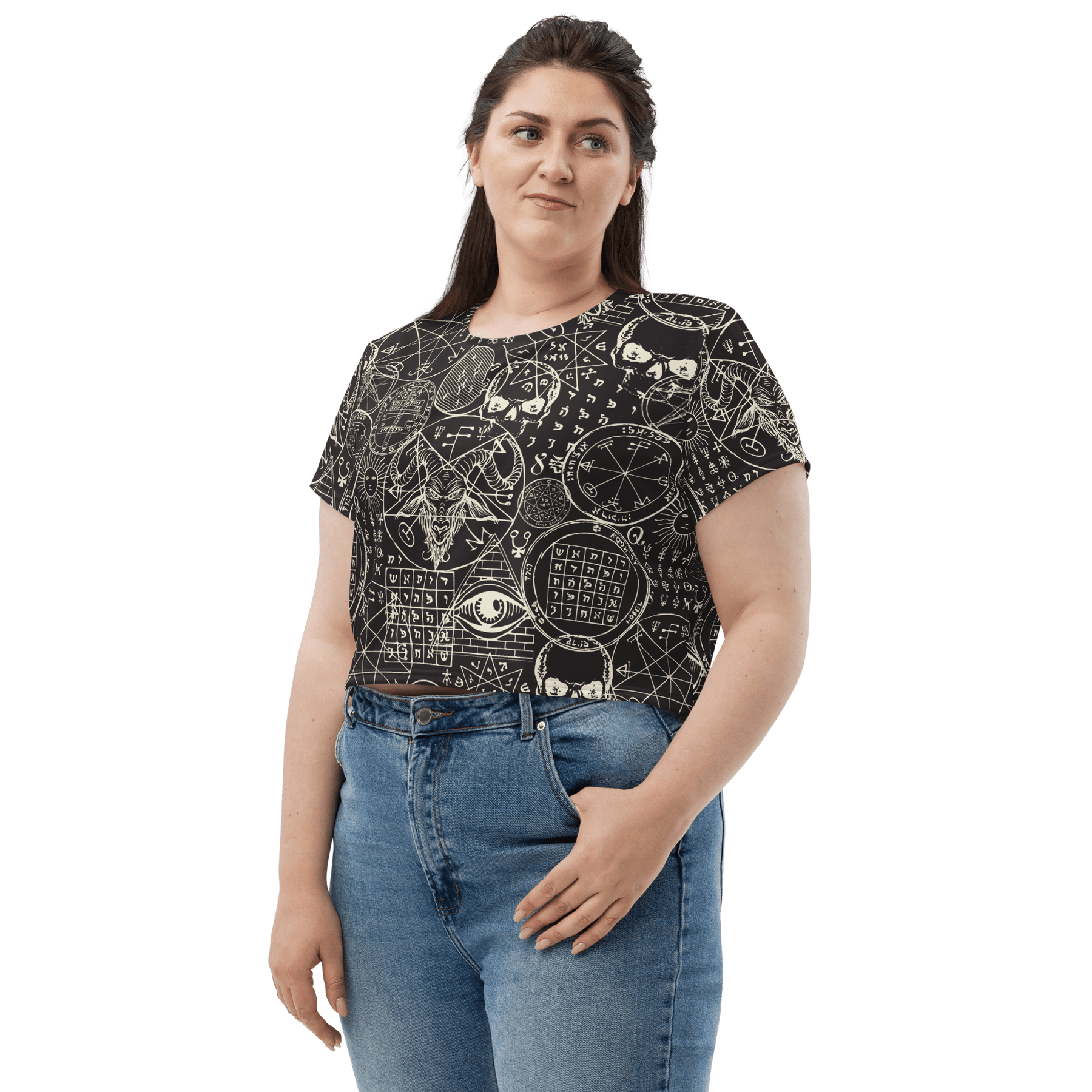 Summoning Spirits Crop Top - Goth Cloth Co.3959628_9340