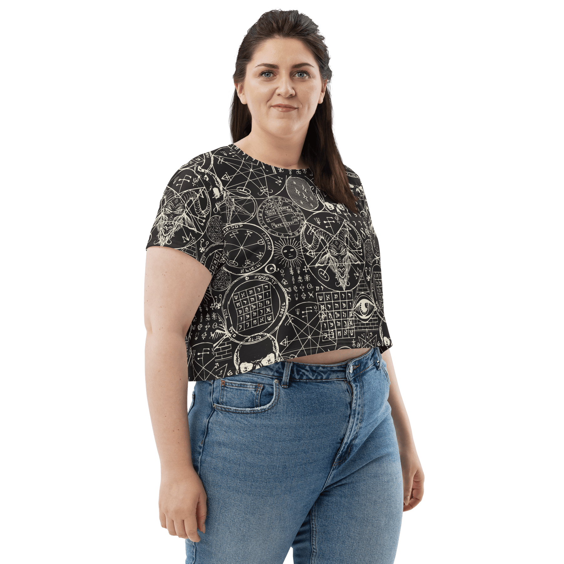 Summoning Spirits Crop Top - Goth Cloth Co.3959628_9340