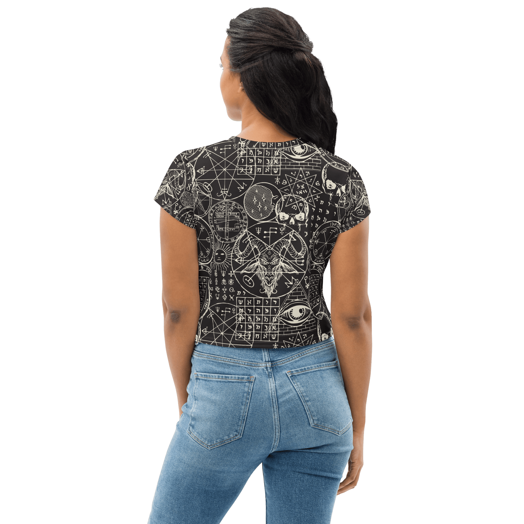 Summoning Spirits Crop Top - Goth Cloth Co.3959628_9340