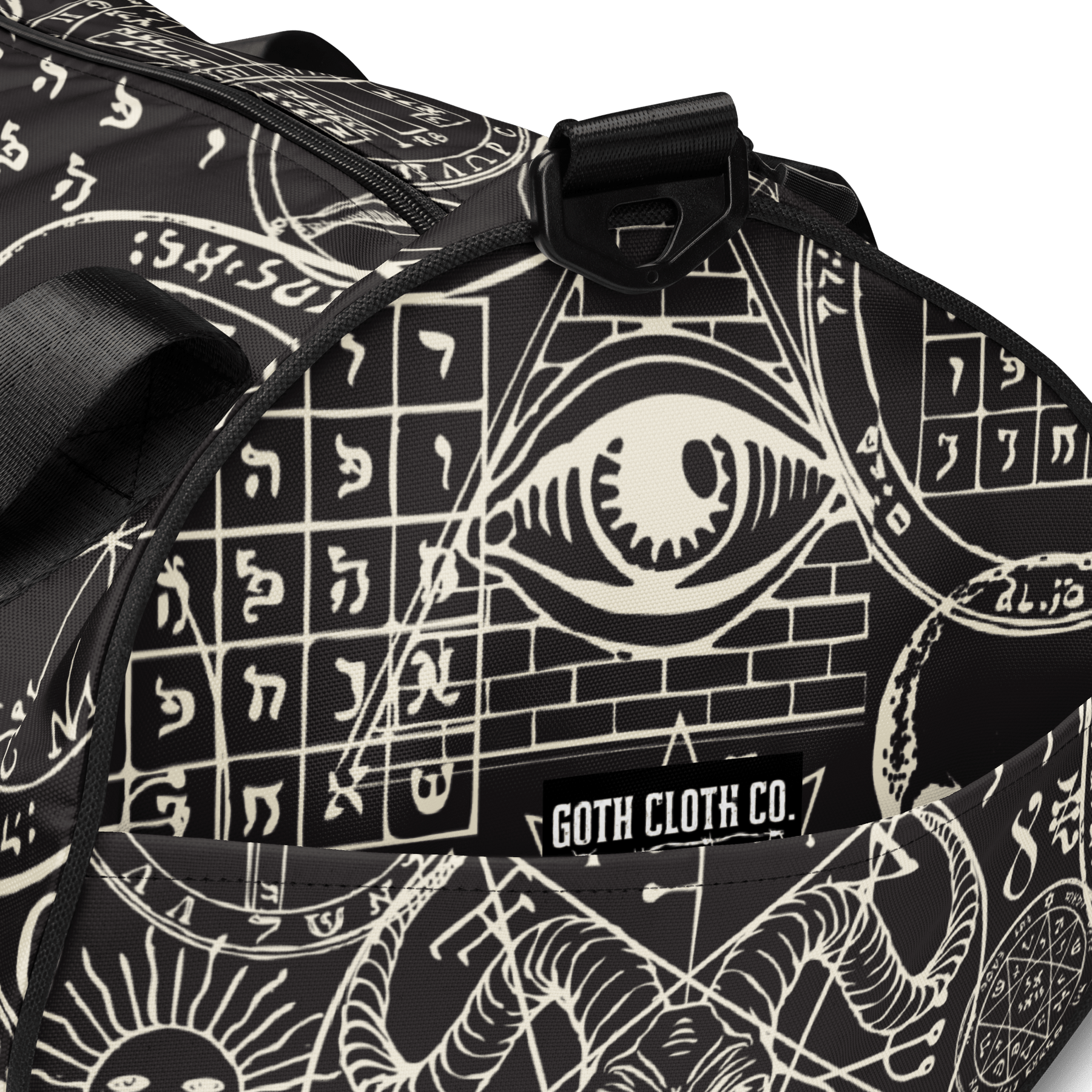 Summoning Spirits Gym Bag - Goth Cloth Co.8942516_15155