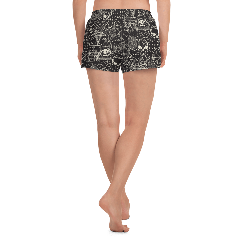 Summoning Spirits Unisex Athletic Shorts - Goth Cloth Co.4274408_9804