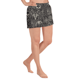 Summoning Spirits Unisex Athletic Shorts - Goth Cloth Co.4274408_9804