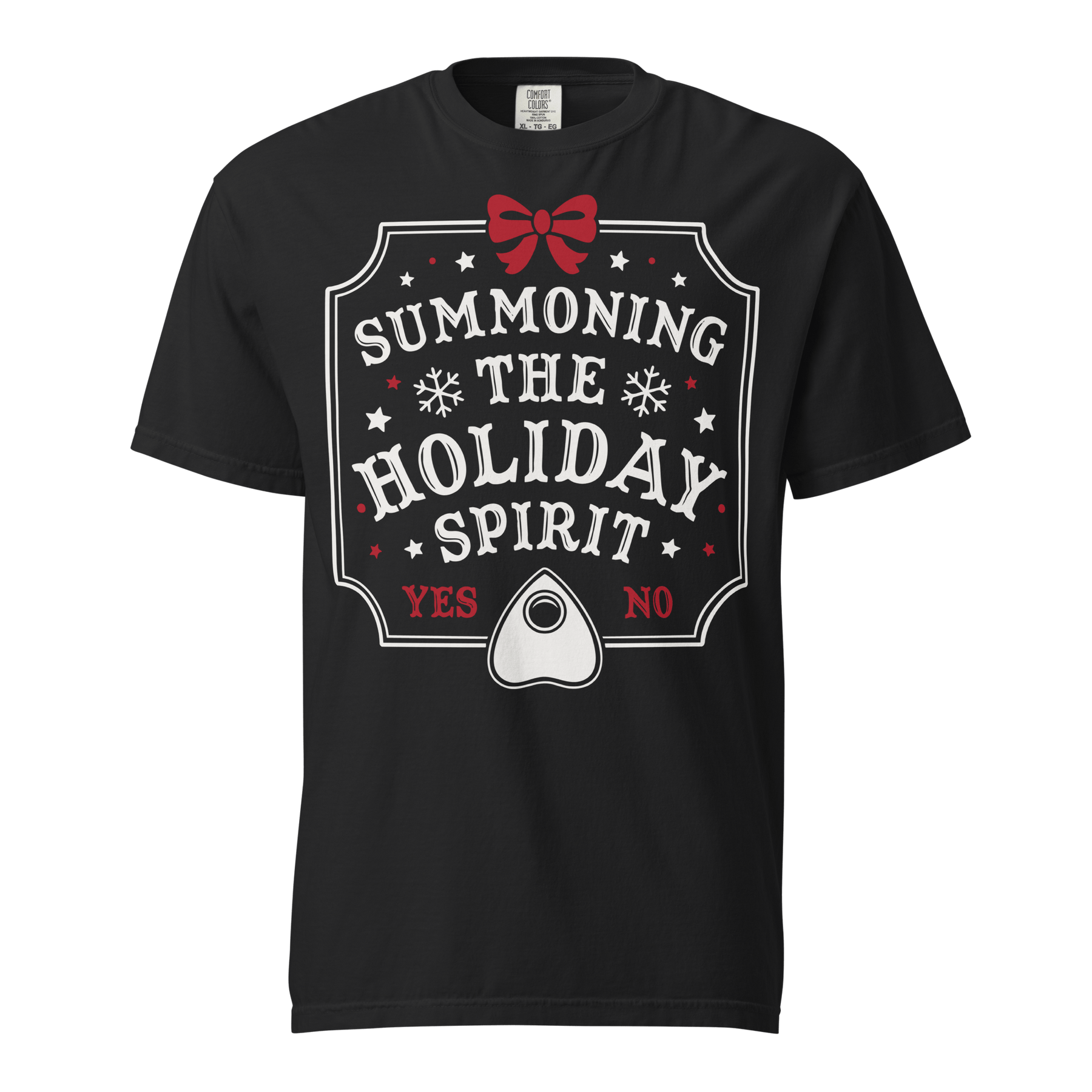 Summoning the Holiday Spirit Comfy Tee - Goth Cloth Co.3522091_15114