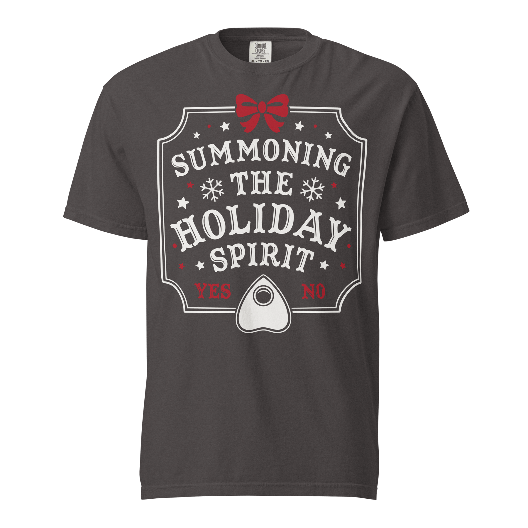Summoning the Holiday Spirit Comfy Tee - Goth Cloth Co.3522091_21264
