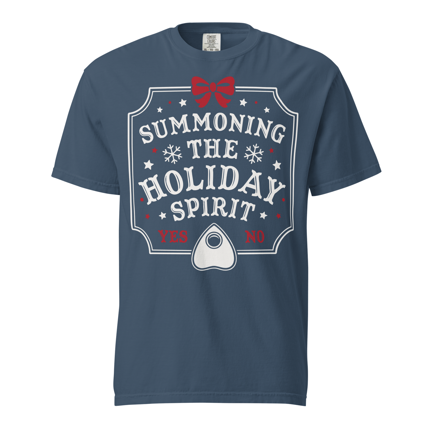 Summoning the Holiday Spirit Comfy Tee - Goth Cloth Co.3522091_21541