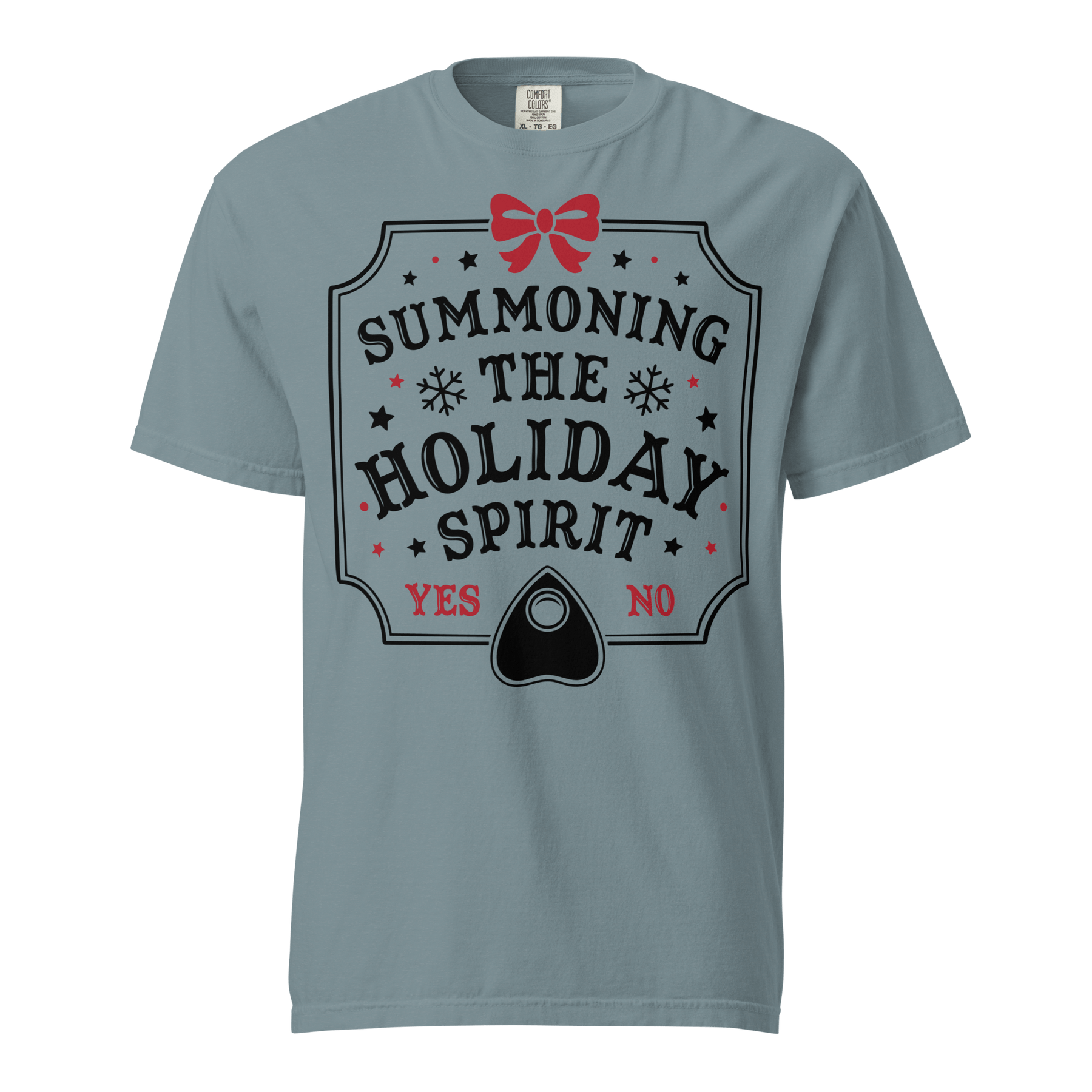 Summoning the Holiday Spirit Comfy Tee - Goth Cloth Co.4543920_16517