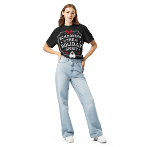Summoning the Holiday Spirit Comfy Tee - Goth Cloth Co.4543920_16523