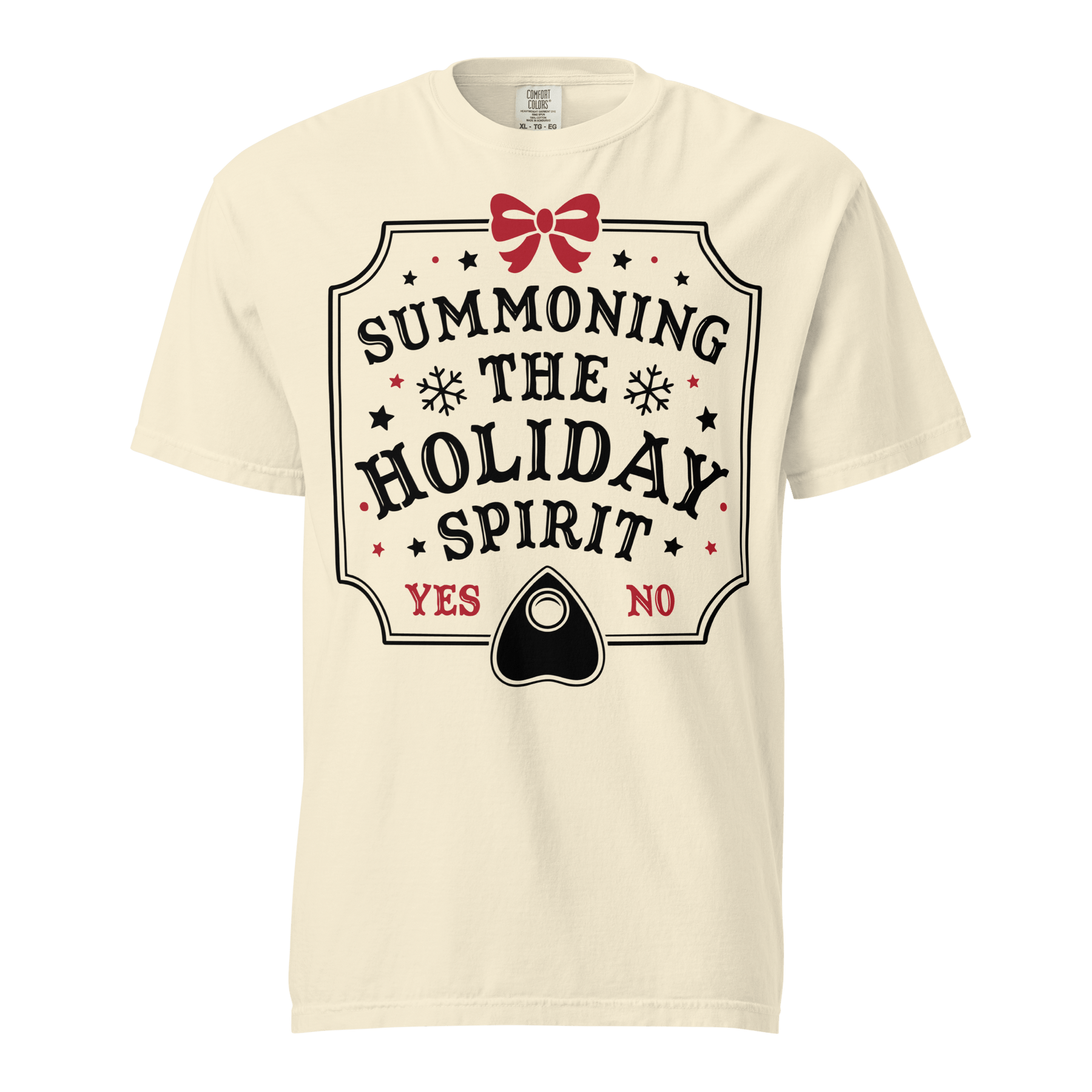 Summoning the Holiday Spirit Comfy Tee - Goth Cloth Co.4543920_16523