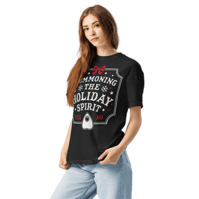 Summoning the Holiday Spirit Comfy Tee - Goth Cloth Co.4543920_16523