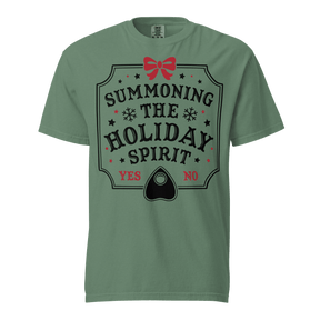 Summoning the Holiday Spirit Comfy Tee - Goth Cloth Co.4543920_16535