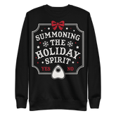 Summoning the Holiday Spirit Unisex Sweatshirt - Goth Cloth Co.7058936_11254
