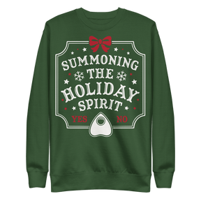 Summoning the Holiday Spirit Unisex Sweatshirt - Goth Cloth Co.7058936_16156
