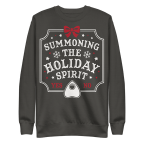 Summoning the Holiday Spirit Unisex Sweatshirt - Goth Cloth Co.7058936_20363