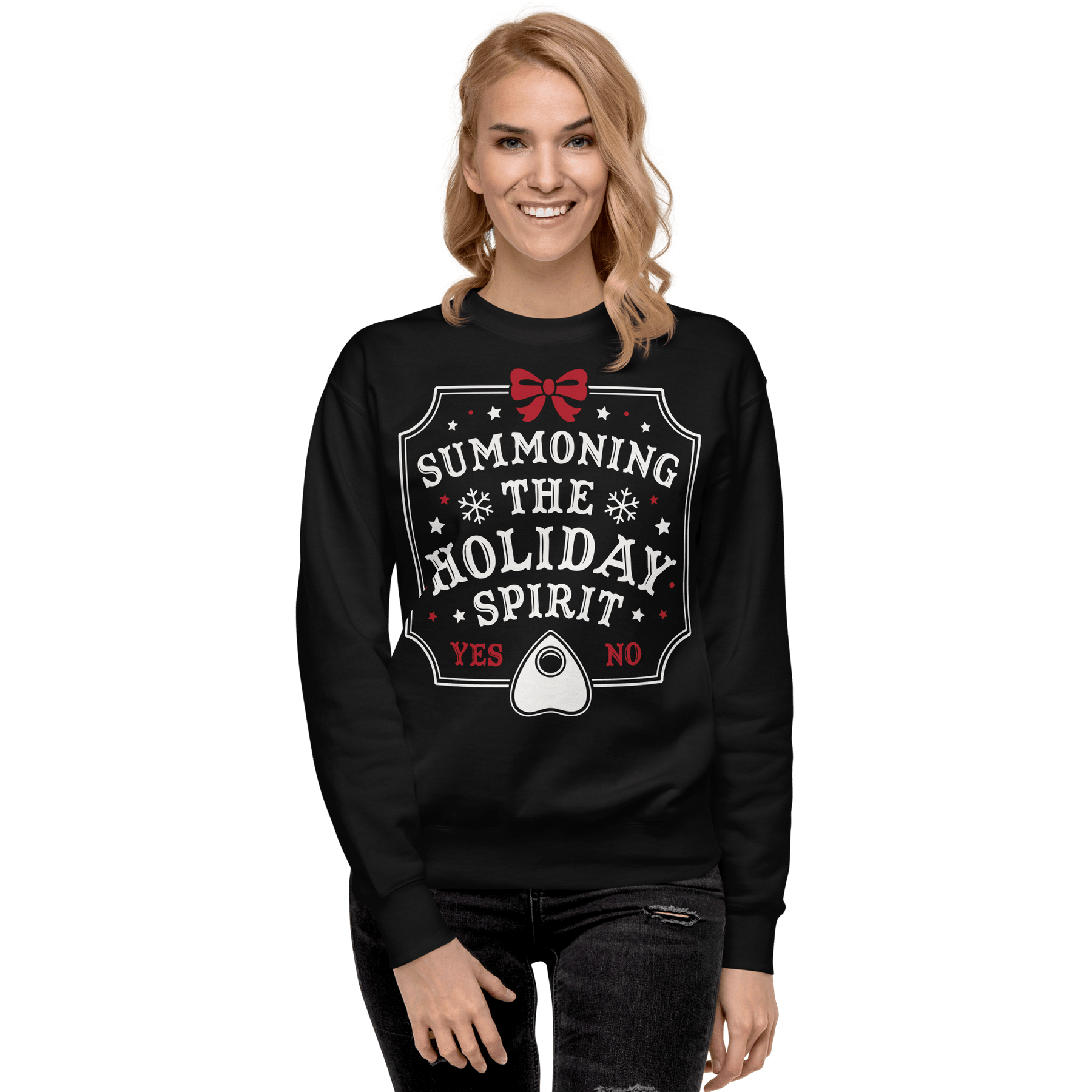 Summoning the Holiday Spirit Unisex Sweatshirt - Goth Cloth Co.7479304_20357