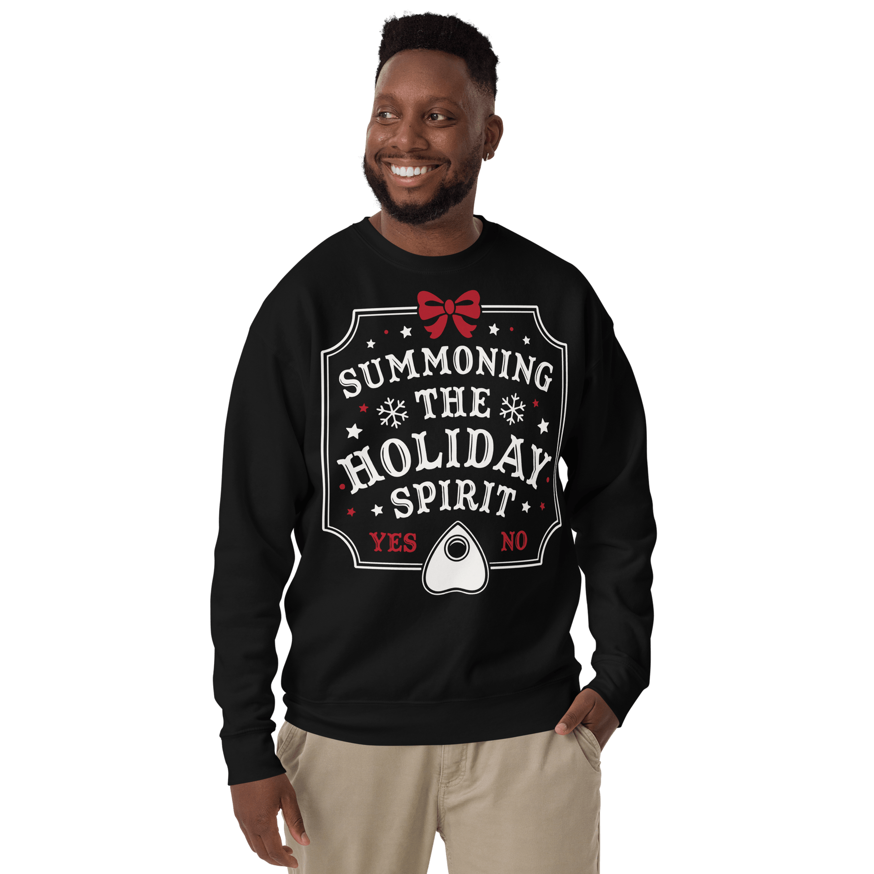 Summoning the Holiday Spirit Unisex Sweatshirt - Goth Cloth Co.7479304_20357