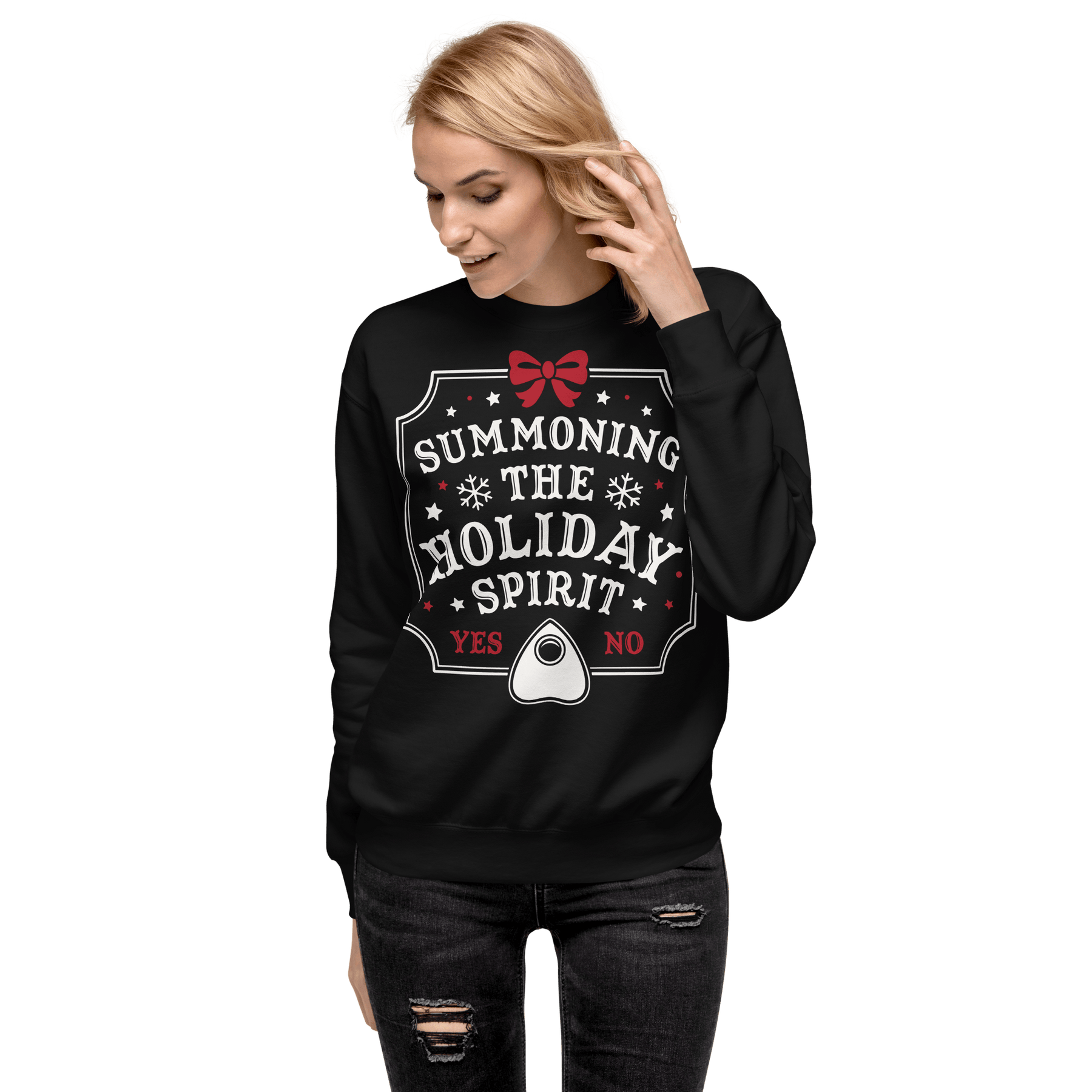 Summoning the Holiday Spirit Unisex Sweatshirt - Goth Cloth Co.7479304_20357