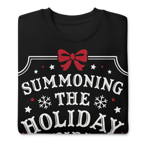 Summoning the Holiday Spirit Unisex Sweatshirt - Goth Cloth Co.7479304_20357