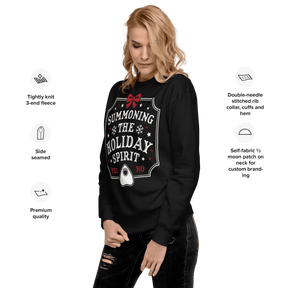 Summoning the Holiday Spirit Unisex Sweatshirt - Goth Cloth Co.7479304_20357