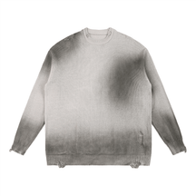 Sun Fade Distressed Crewneck Sweater - Goth Cloth Co.251210PODUU0832006