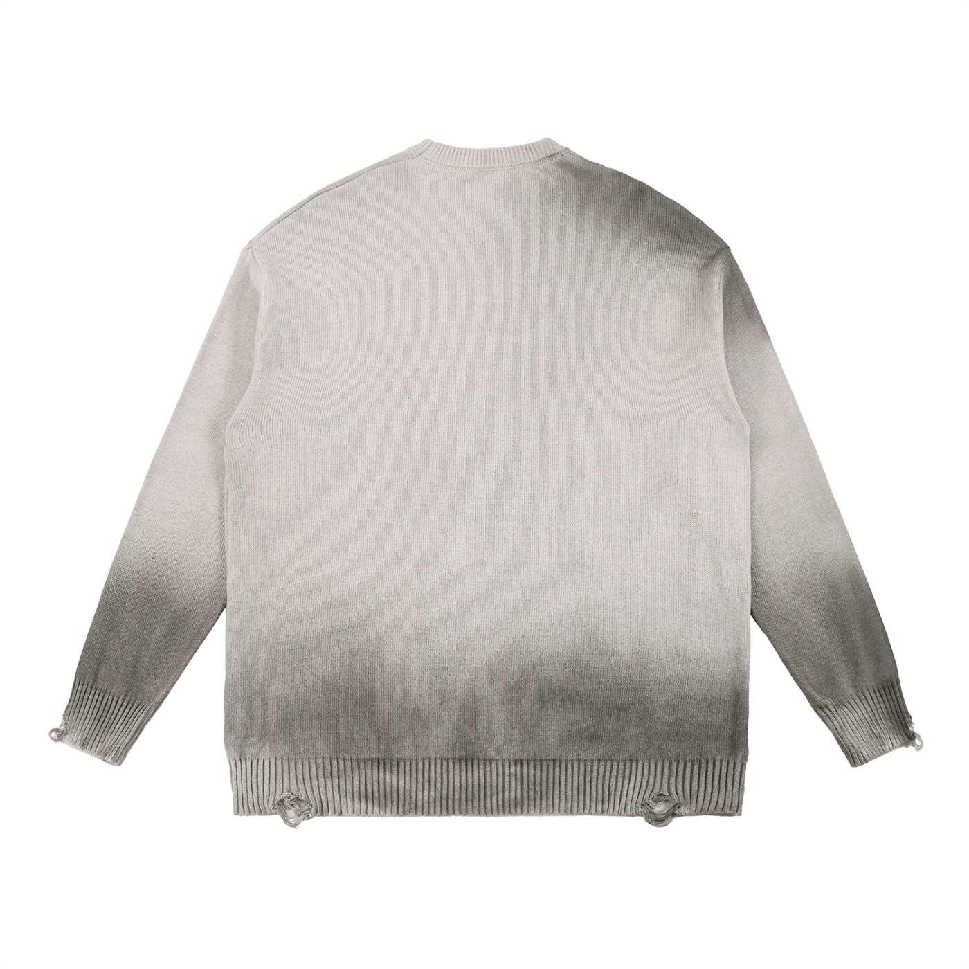 Sun Fade Distressed Crewneck Sweater - Goth Cloth Co.251210PODUU0832011