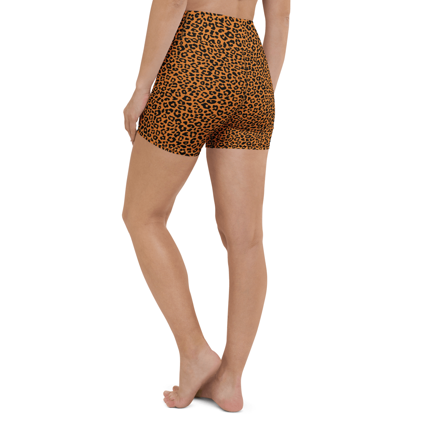 Sunset Leopard Yoga Shorts - Goth Cloth Co.9350095_9079