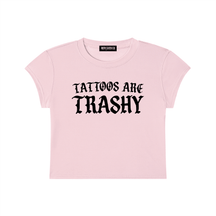 Tattoos Are Trashy Baby Tee - Goth Cloth Co.260423PODAA0336006