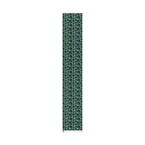 Teal Death Moth Spooky Gift Wrap - Goth Cloth Co.Home Decor81852143909077453509