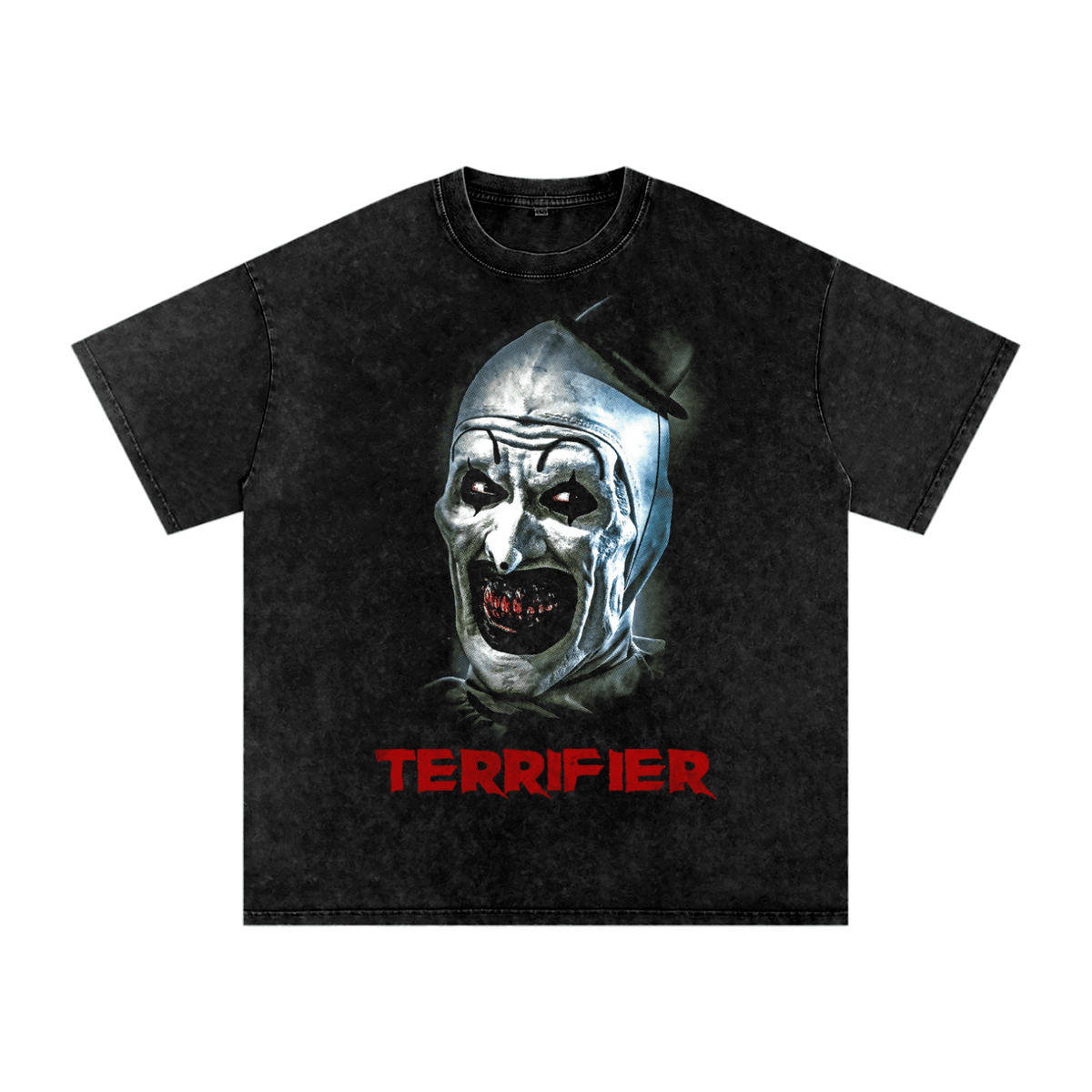 Terrifier Acid Wash Oversize T-Shirt - Goth Cloth Co.250819PODPQ0342001
